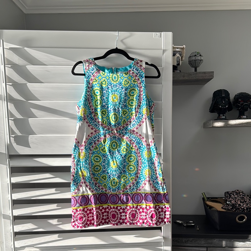 Colorful Sleeveless Women Dress